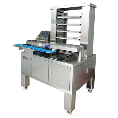 Harga yang bagus Precision Positioning Automatic Dough Machine Vertical Automatic Tray Arranging Machine (Mesin Pengaturan Piring Vertikal Otomatis) on line